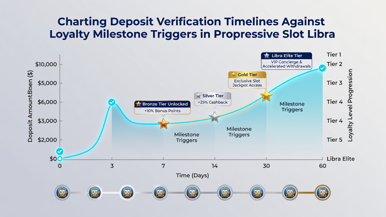 Detailed flowchart illustrating deposit approval stages intersecting with loyalty point accumulation graphs in slot game ecosystems