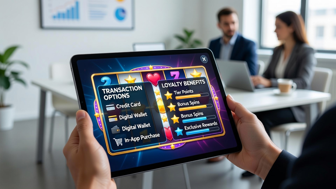 Loyalty tier dashboard displayed on a mobile slot game screen