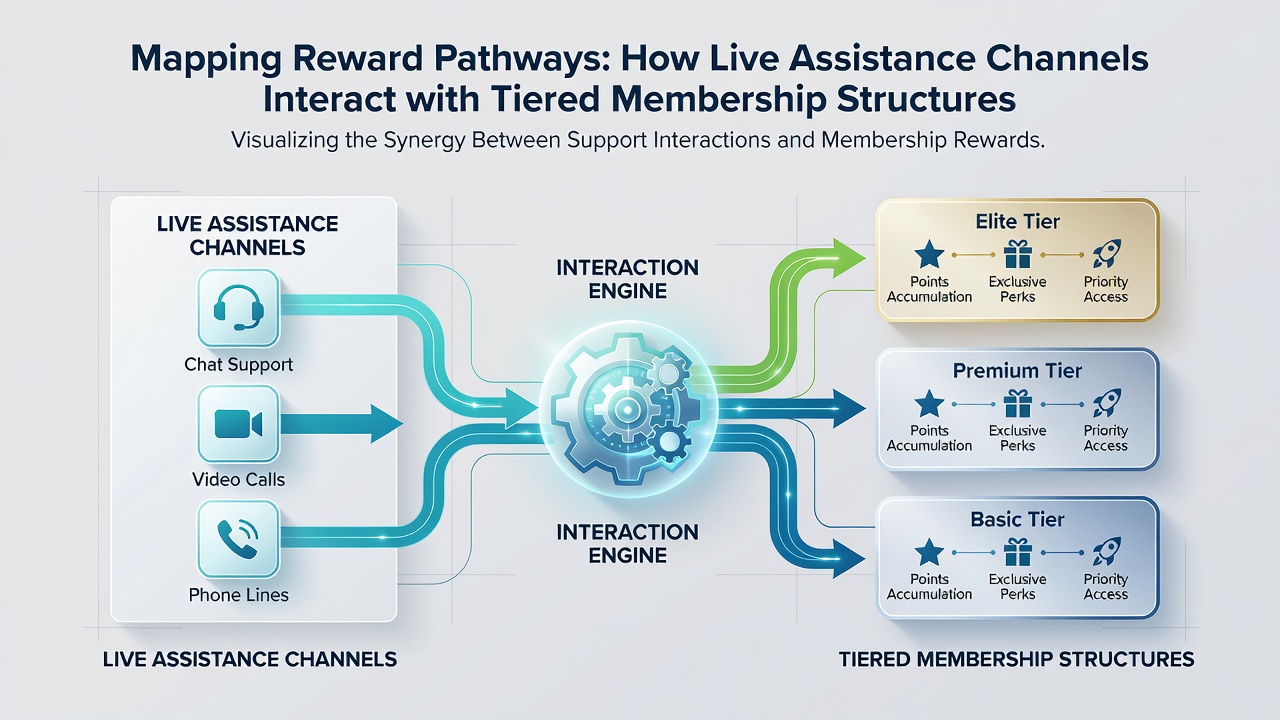 Flowchart illustrating how membership tiers and live support combine to accelerate payments during volatile reel sessions