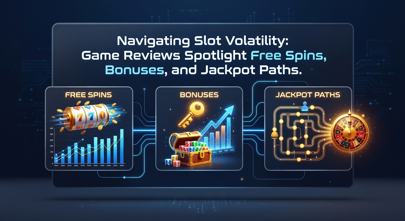 Dynamic infographic comparing free spins triggers, bonus multipliers, and jackpot climb rates across low, medium, and high volatility slots