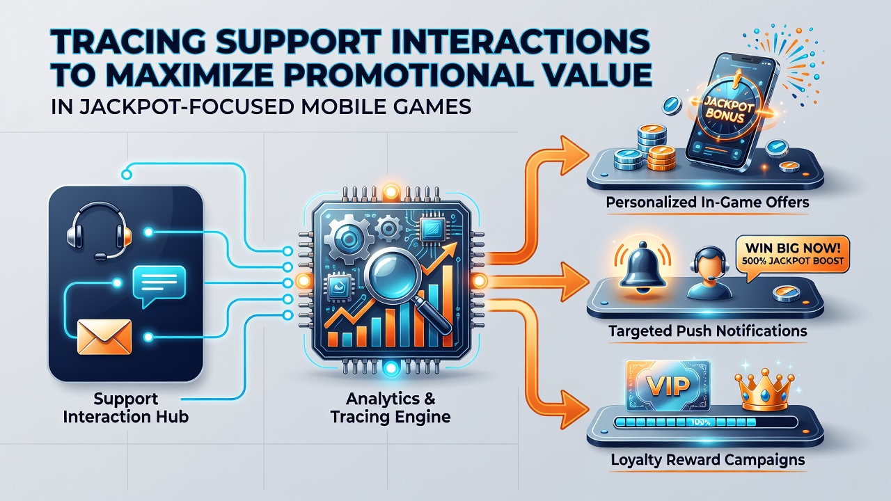 Analytics dashboard displaying support interaction logs linked to promotional redemption rates in mobile slots